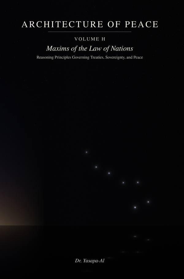 Volume H: Maxims of the Law of Nations — front cover